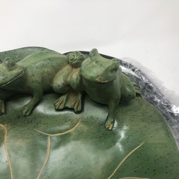 Ceramic Frog Waterfall Pretty Lawn Decor - Picture 4 of 10